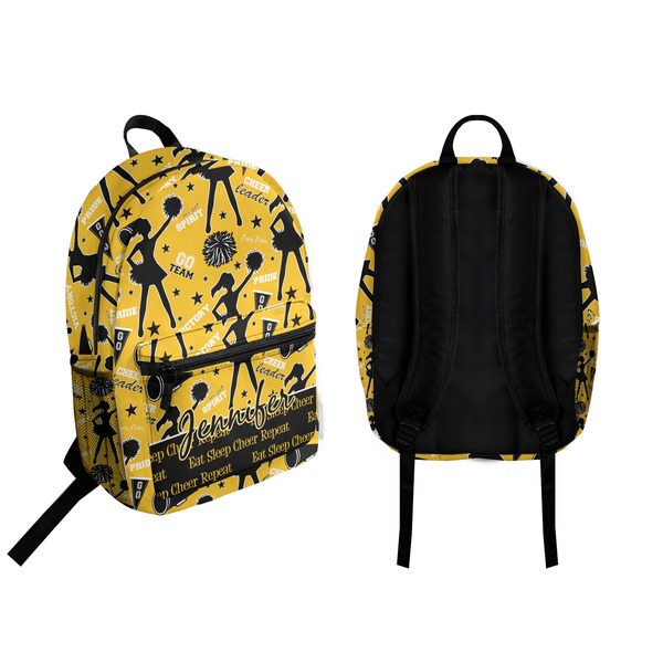 Cheer Backpack front and back - Apvl