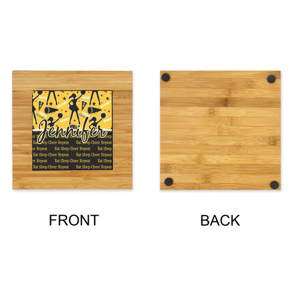 Cheer Bamboo Trivet with 6" Tile - APPROVAL