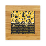 Cheer Bamboo Trivet with Ceramic Tile Insert (Personalized)