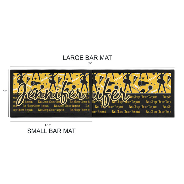 Cheer Bar Mats - Sizing Chart