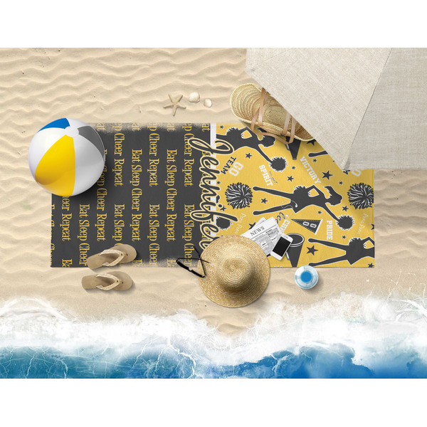 Cheer Beach Towel Lifestyle