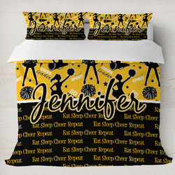 Cheer Duvet Cover Set - King (Personalized)