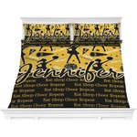 Cheer Comforter Set - King (Personalized)
