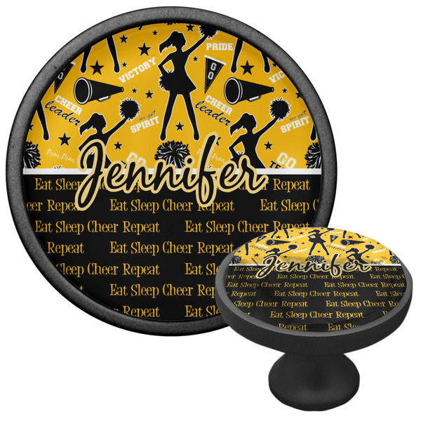 Cheer Cabinet Knob - Black - Multi Angle