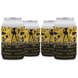 Cheer Can Cooler (12 oz) - Set of 4 w/ Name or Text