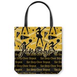Cheer Canvas Tote Bag - Large - 18"x18" (Personalized)
