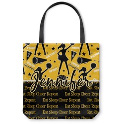Cheer Canvas Tote Bag - Medium - 16"x16" (Personalized)