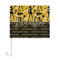 Cheer Car Flag - Large - FRONT