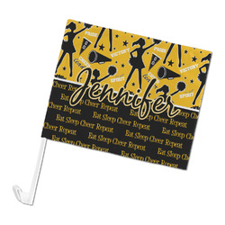 Cheer Car Flag - Large (Personalized)