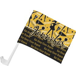 Cheer Car Flag - Small w/ Name or Text