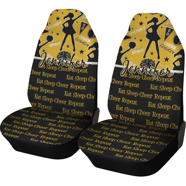 Custom Cheer Car Seat Covers (Set of Two) (Personalized)