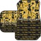 Cheer Car Floor Mats Set - 2 Front & 2 Back (Personalized)