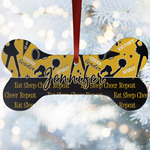 Cheer Ceramic Dog Ornament w/ Name or Text