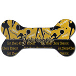 Cheer Ceramic Dog Ornament - Front w/ Name or Text