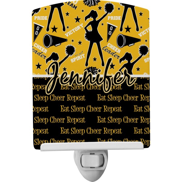 Custom Cheer Ceramic Night Light (Personalized)