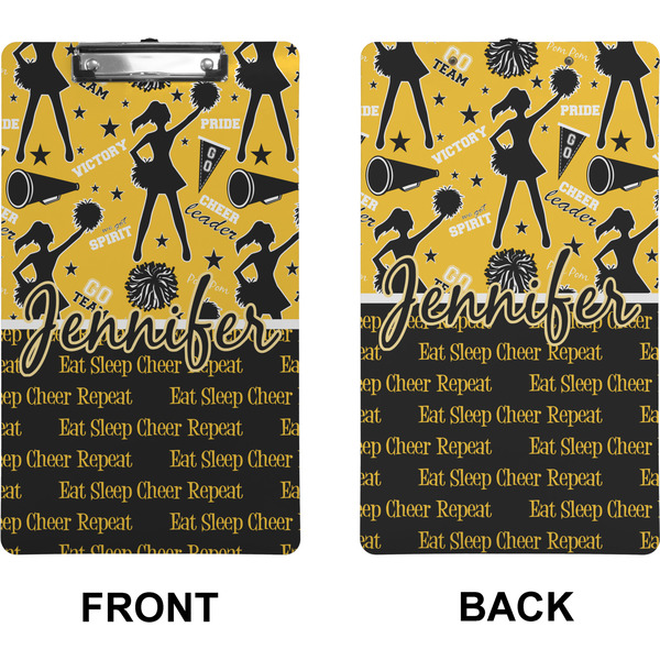 Cheer Clipboard (Legal) (Front + Back)