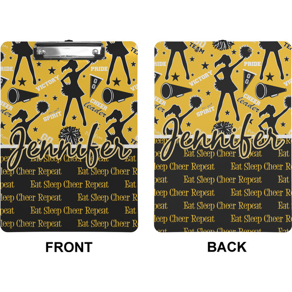 Cheer Clipboard (Letter) (Front + Back)