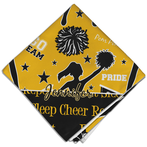 Cheer Cloth Napkins - Personalized Dinner (Folded Four Corners)