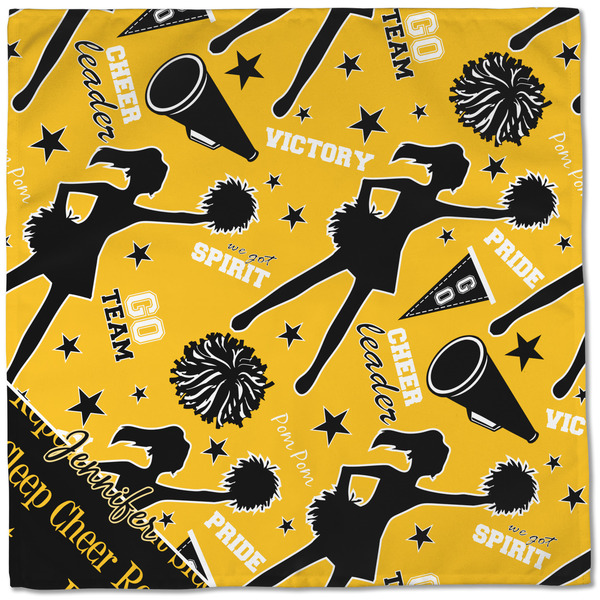 Cheer Cloth Napkins - Personalized Dinner (Full Open)