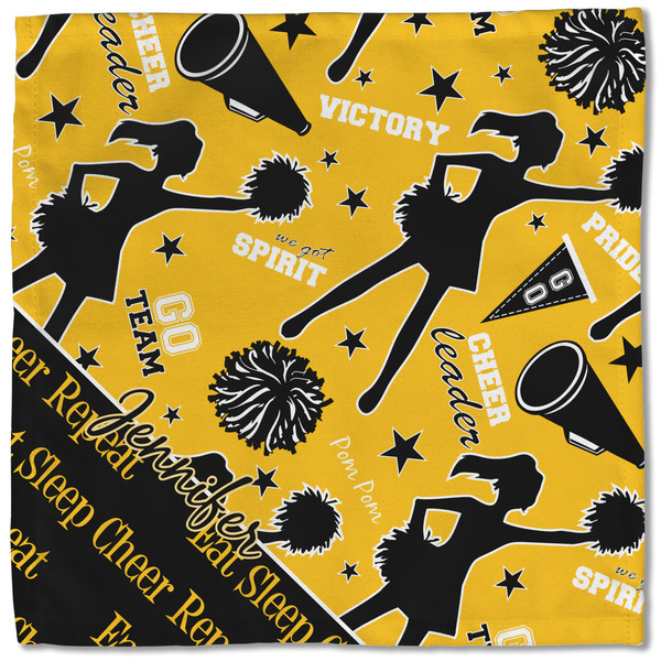 Cheer Cloth Napkins - Personalized Lunch (Single Full Open)