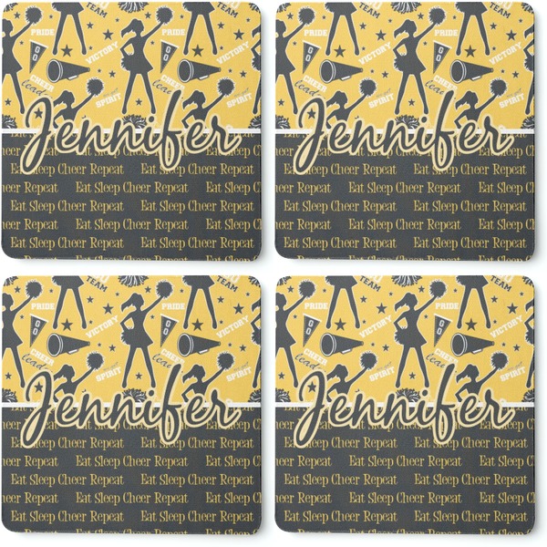 Cheer Coaster Rubber Back - Apvl