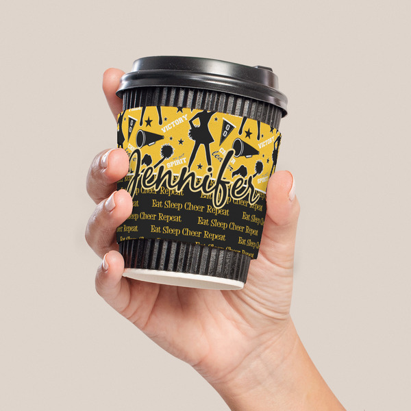 Cheer Coffee Cup Sleeve - LIFESTYLE