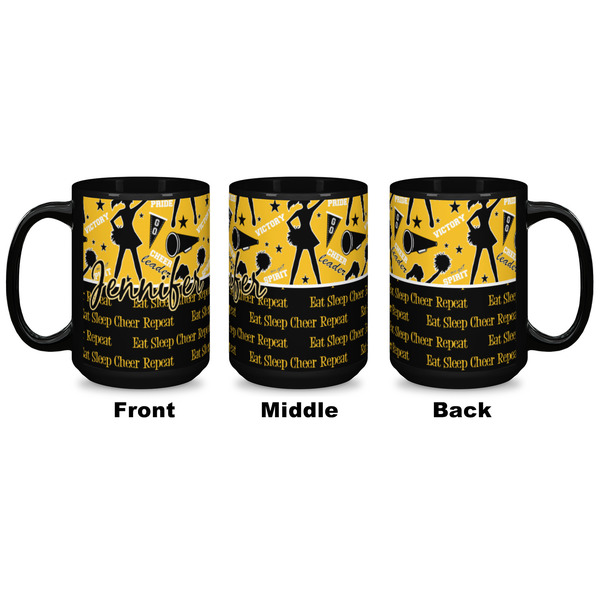 Cheer Coffee Mug - 15 oz - Black APPROVAL