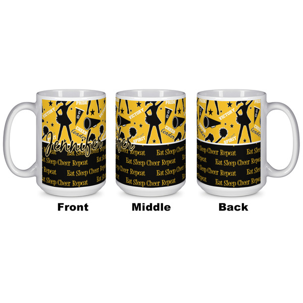 Cheer Coffee Mug - 15 oz - White APPROVAL