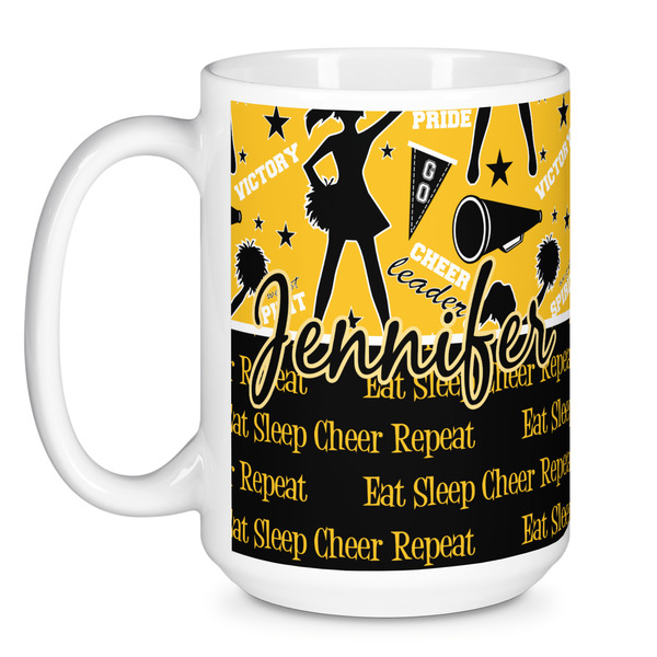 Cheer Coffee Mug - 15 oz - White
