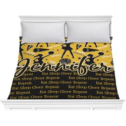Cheer Comforter - King (Personalized)