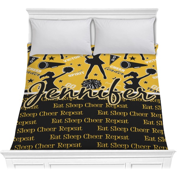 Custom Cheer Comforter - Full / Queen (Personalized)