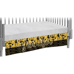 Cheer Crib Skirt (Personalized)