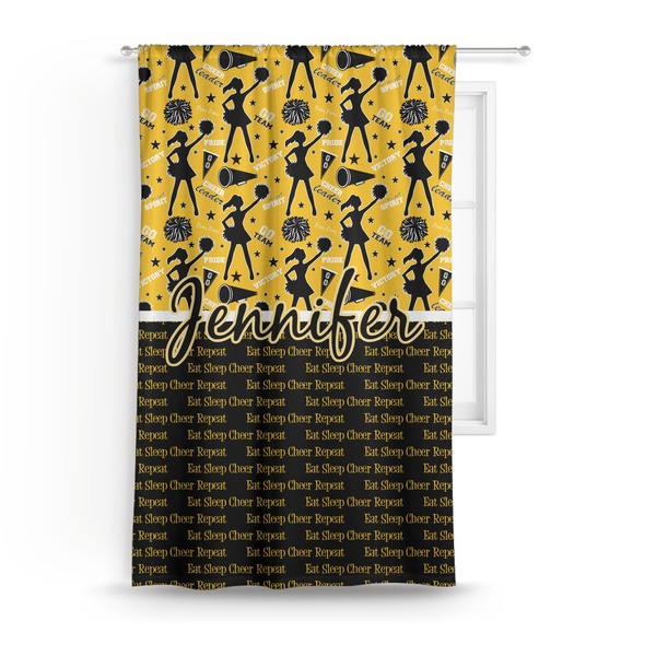 Custom Cheer Curtain - 50"x84" Panel (Personalized)