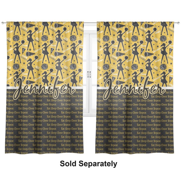 Custom Cheer Curtain Panel - Custom Size (Personalized)
