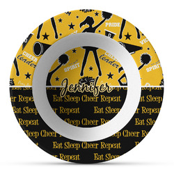 Cheer Plastic Bowl - Microwave Safe - Composite Polymer (Personalized)
