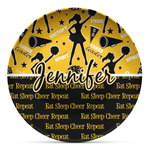 Cheer Microwave Safe Plastic Plate - Composite Polymer (Personalized)