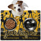 Cheer Dog Food Mat - Medium LIFESTYLE