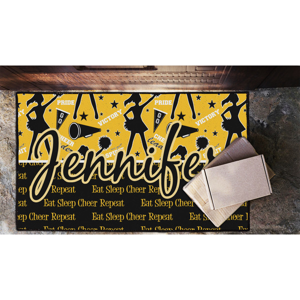 Cheer Door Mat - LIFESTYLE (Lrg)