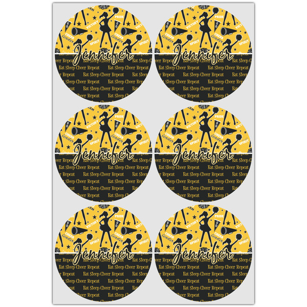 Cheer Drink Topper - Large - Set of 6