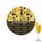 Cheer Printed Drink Topper - 2.15" (Personalized)