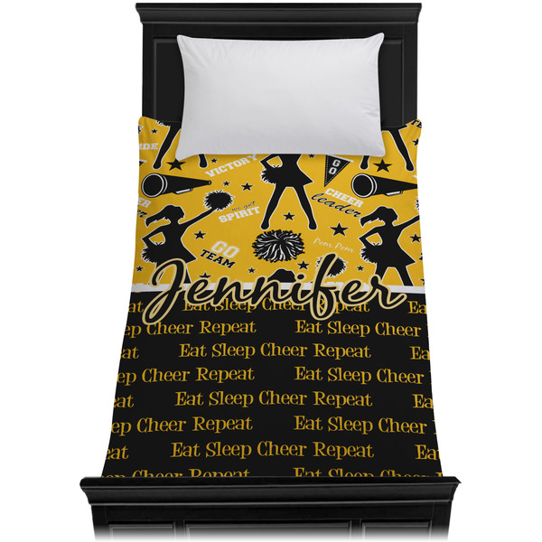 Cheer Duvet Cover - Twin - On Bed - No Prop