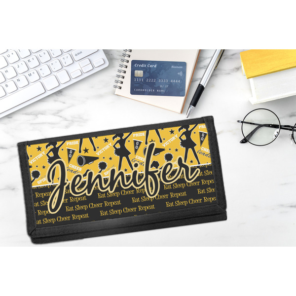 Cheer DyeTrans Checkbook Cover - LIFESTYLE