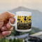 Cheer Espresso Cup - 3oz LIFESTYLE (new hand)
