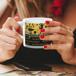 Cheer Double Shot Espresso Cup - Single (Personalized)
