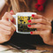Cheer Espresso Cup - 6oz (Double Shot) LIFESTYLE (Woman hands cropped)