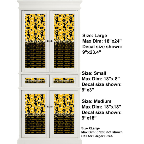 Cheer Full Cabinet (Show Sizes)