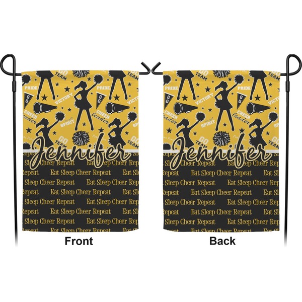 Cheer Garden Flag - Double Sided Front and Back