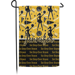 Cheer Small Garden Flag - Single Sided w/ Name or Text