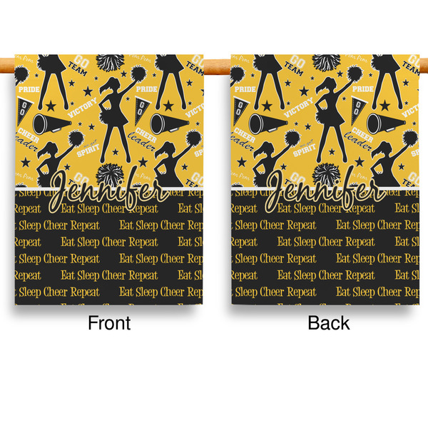 Cheer Garden Flags - Large - Double Sided - APPROVAL