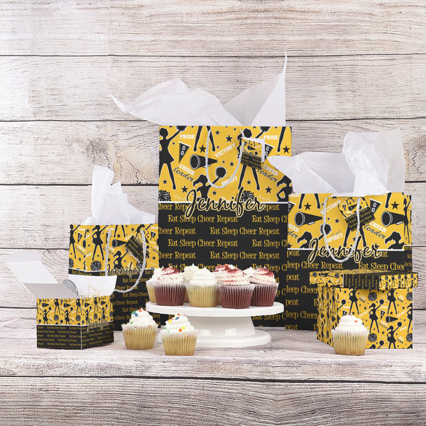 Cheer Gift Bags - In Context